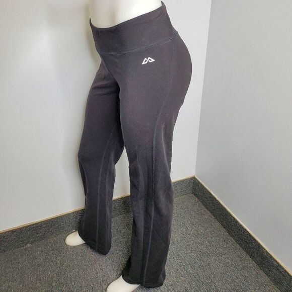 KATHMANDU black yoga pants dri motion boot cut 6 - Picture 2 of 8